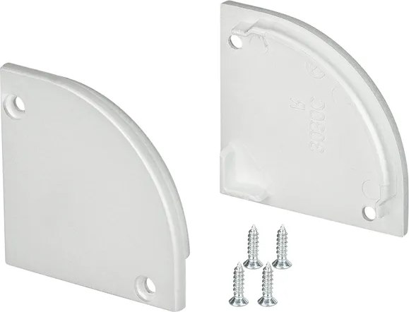 Заглушка для профиля Arlight SL-KANT-H30 ROUND глухая / 019335 - фото