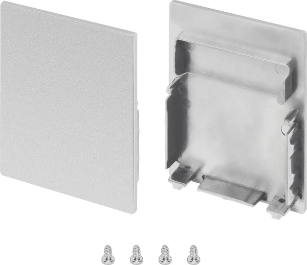 Заглушка для профиля Arlight SL-LINE-4050-3L-LOW глухая / 044674 - фото