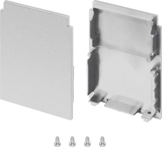 Заглушка для профиля Arlight SL-LINE-4050-3L-HIGH глухая / 044675 - фото