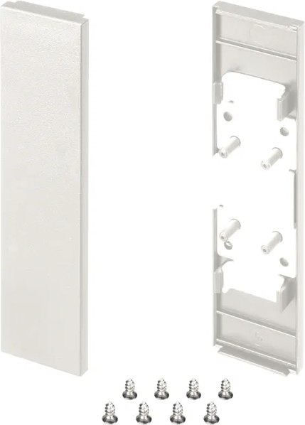 Заглушка для профиля Arlight SL-LINE-25100-DUAL WHITE глухая / 043125 - фото