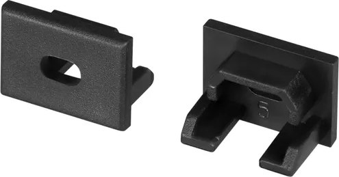 Заглушка для профиля Arlight PDS-SM с отверстием / 038825 - фото