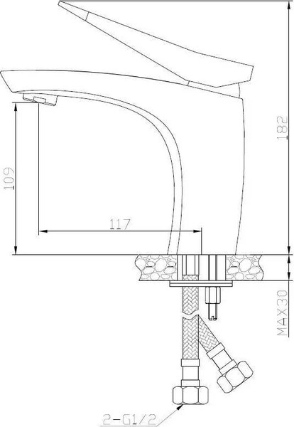 Смеситель AV Engineering AVZAN1-A264-250