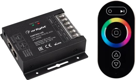 Контроллер для светодиодной ленты Arlight ARL-OVAL-RGB Black / 027157 - фото