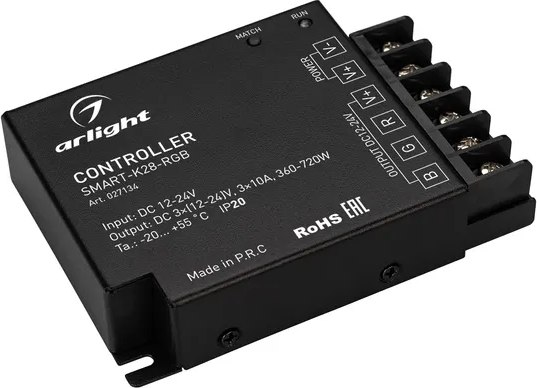 Контроллер для светодиодной ленты Arlight SMART-K28-RGB / 027134 - фото