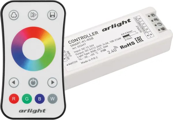 Контроллер для светодиодной ленты Arlight SMART-RGB-SET-RING / 034807 - фото
