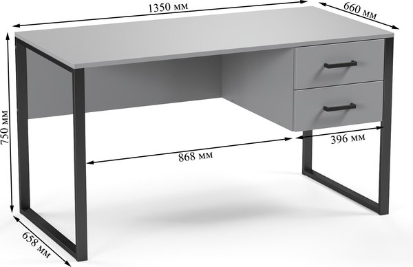 Письменный стол Soma Slava 135x66
