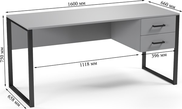 Письменный стол Soma Slava 160x66