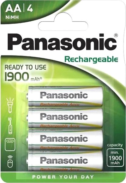 Комплект аккумуляторов Panasonic HHR-3MVE/4BC - фото