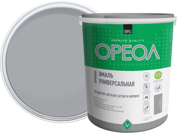 Эмаль Ореол Акриловая глянцевая - фото