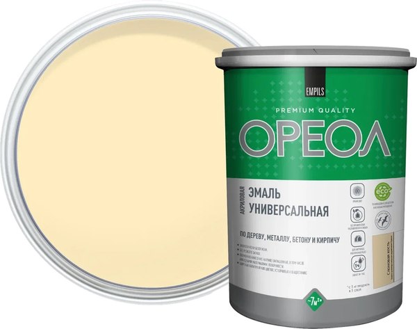 Эмаль Ореол Акриловая глянцевая - фото