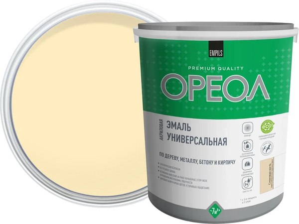 Эмаль Ореол Акриловая глянцевая - фото