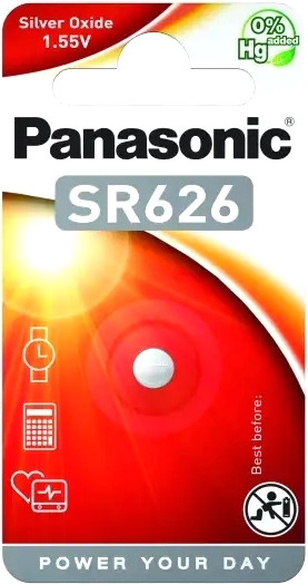 Батарейка Panasonic SR-626EL/1B - фото