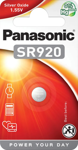 Батарейка Panasonic SR-920EL/1B - фото