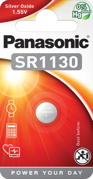 Батарейка Panasonic SR-1130EL/1B - фото