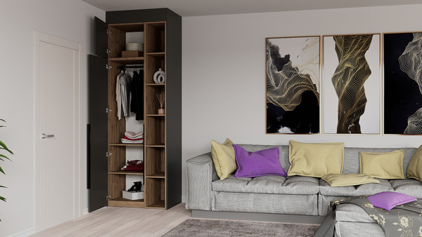 Шкаф Рэйгрупп Рэй S262-B1-WKW В1