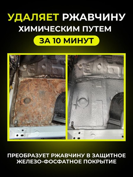 Средство от коррозии Defender Auto Преобразователь ржавчины Rust Off / 10423
