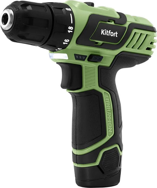 Аккумуляторная дрель-шуруповерт Kitfort КТ-6494 - фото