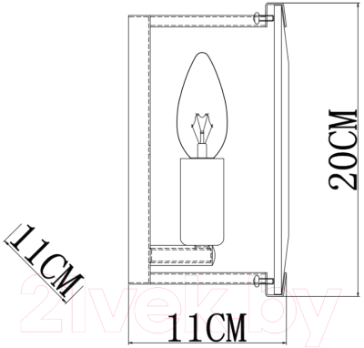 Бра Divinare Ostin 1100/02 AP-1