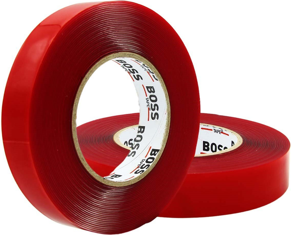 Скотч двухсторонний Boss Tape Акриловый 19мм / AFT19x3