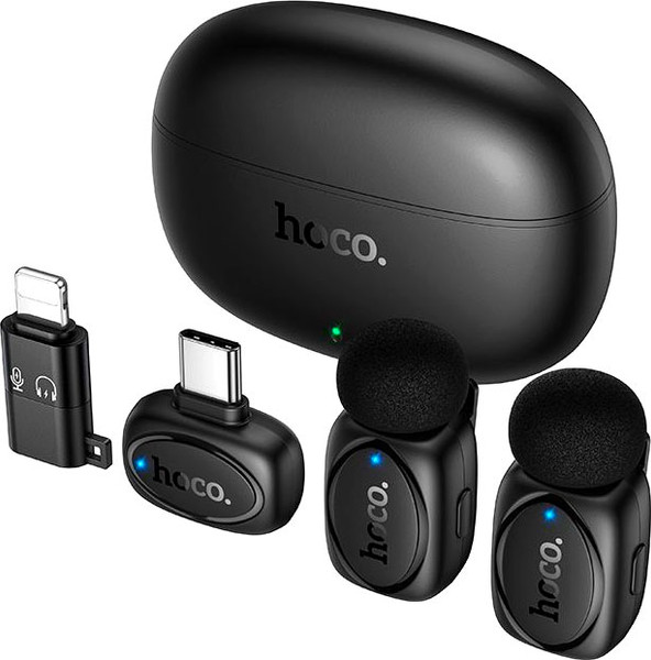 Микрофон Hoco L19 Lightning/Type-C - фото