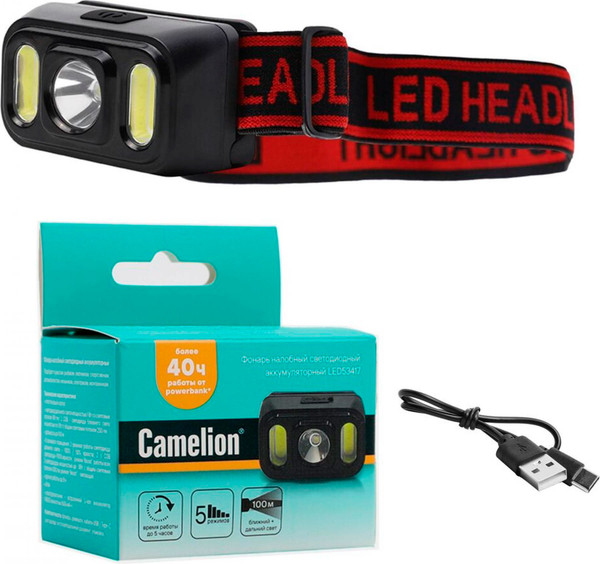 Фонарь Camelion LED53417 / 15747