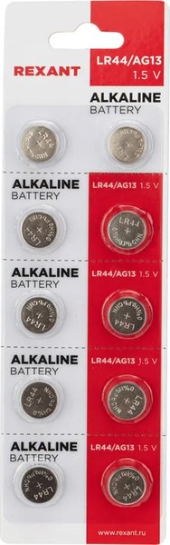 Комплект батареек Rexant 30-1028 - фото