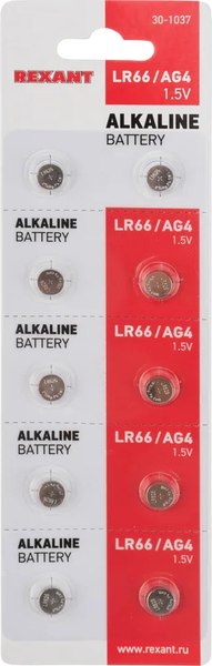 Комплект батареек Rexant 30-1037 - фото
