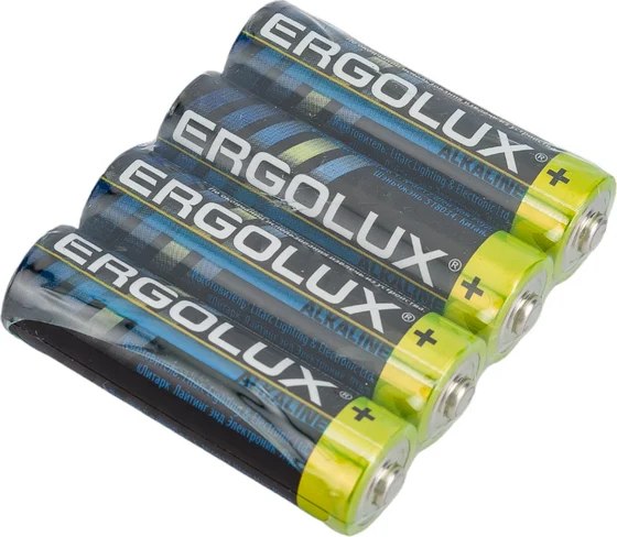 Комплект батареек Ergolux Alkaline LR6 SR4 / 14282 - фото