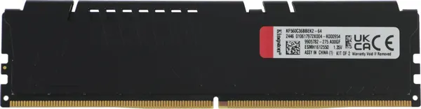 Оперативная память DDR5 Kingston KF560C36BBEK2-64