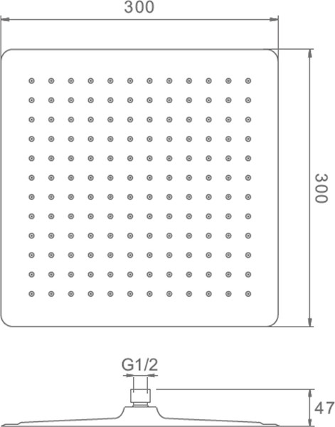 Душевая система со смесителем Raglo R01272.053040.09