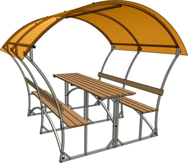 Беседка ИМпласт Сфера 25x25мм / 15385 - фото