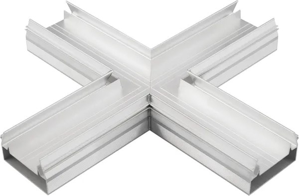 Коннектор для профиля для светодиодной ленты Arlight STRETCH-S-50-CEIL-CENTER-X90 крестовой / 046879 - фото