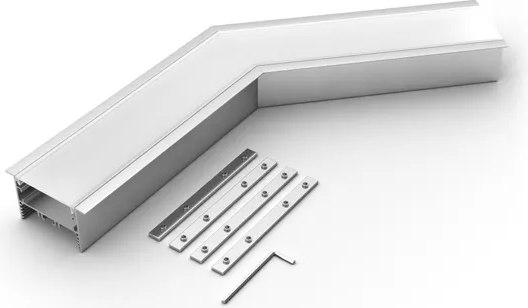 Угол профиля для светодиодной ленты Arlight SL-LINIA65-F-135 / 030123 - фото