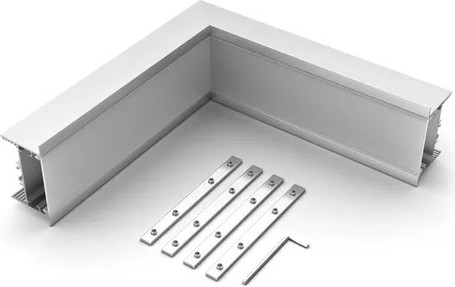 Угол профиля для светодиодной ленты Arlight SL-LINIA65-F внутренний / 030124 - фото