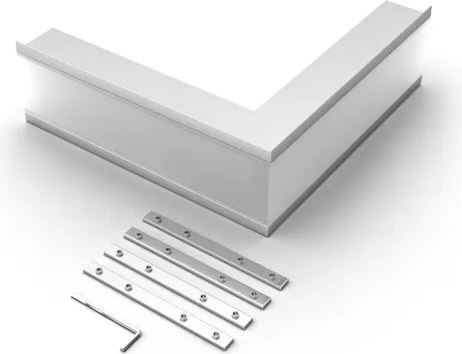 Угол профиля для светодиодной ленты Arlight SL-LINIA65-F внешний / 030125 - фото