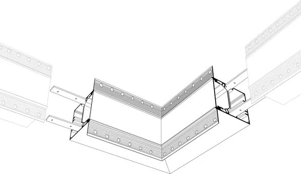 Угол профиля для светодиодной ленты Arlight SL-LINIA55-FANTOM внутренний / 030130