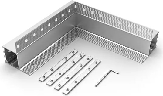 Коннектор для профиля для светодиодной ленты Arlight SL-LINIA32-FANTOM-EDGE внутренний / 030100 - фото