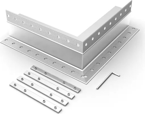 Коннектор для профиля для светодиодной ленты Arlight SL-LINIA32-FANTOM-EDGE внешний / 030101 - фото