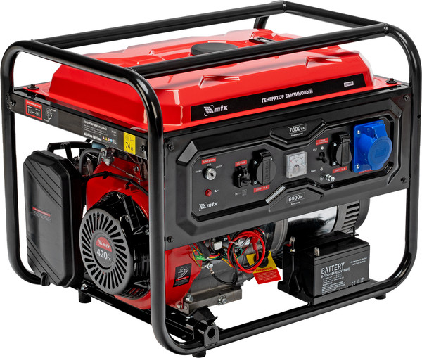 Бензиновый генератор MTX RS-9000E / 946165 - фото