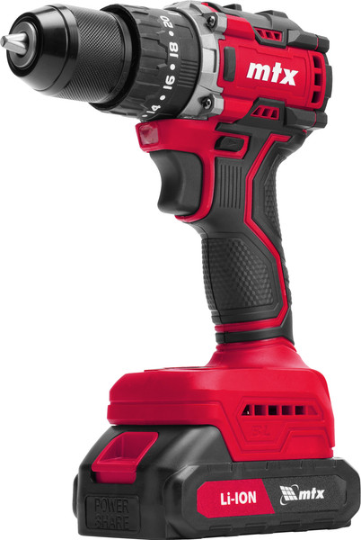 Аккумуляторная дрель-шуруповерт MTX CIDS-BL-20 / 26188