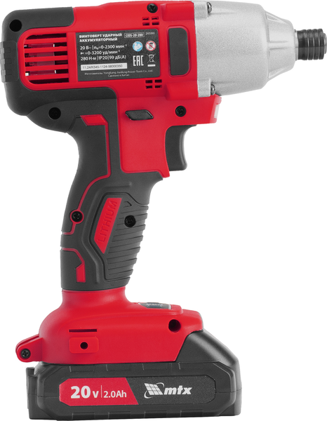 Аккумуляторный шуруповерт MTX CIDS-20-280 / 26580