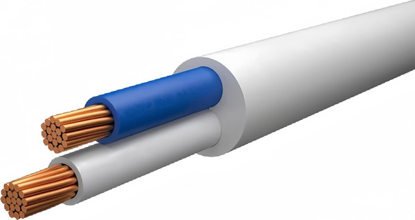 Провод силовой БелРоскабель ПВСм 2х0.75 / 4814918074871 - фото