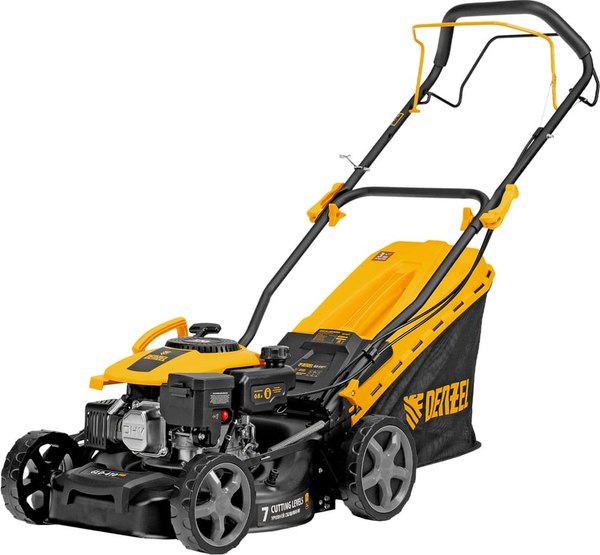 Газонокосилка бензиновая Denzel GLD-410SP-K / 58813 - фото