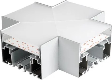 Коннектор для профиля для светодиодной ленты Arlight S2-LINE-10570-X90 крестовой / 021271 - фото