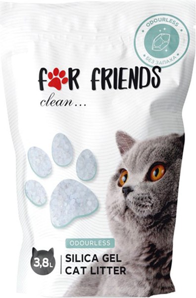 Наполнитель для туалета For Friends Силикагелевый / TUZ951 - фото