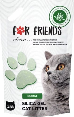 Наполнитель для туалета For Friends Силикагелевый Sensitive / TUZ815 - фото