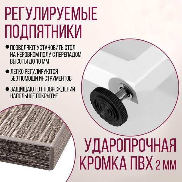 Стеллаж Millwood Лофт 400х350х1820 / СН-2 L