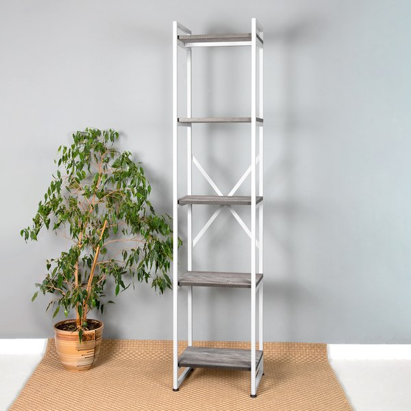 Стеллаж Millwood Лофт 400х350х1820 / СН-2 L