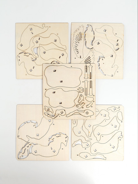 Конструктор Лесная мастерская Пегас / 10862765