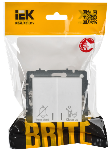 Выключатель IEK Brite BR-V20-2-10-K91